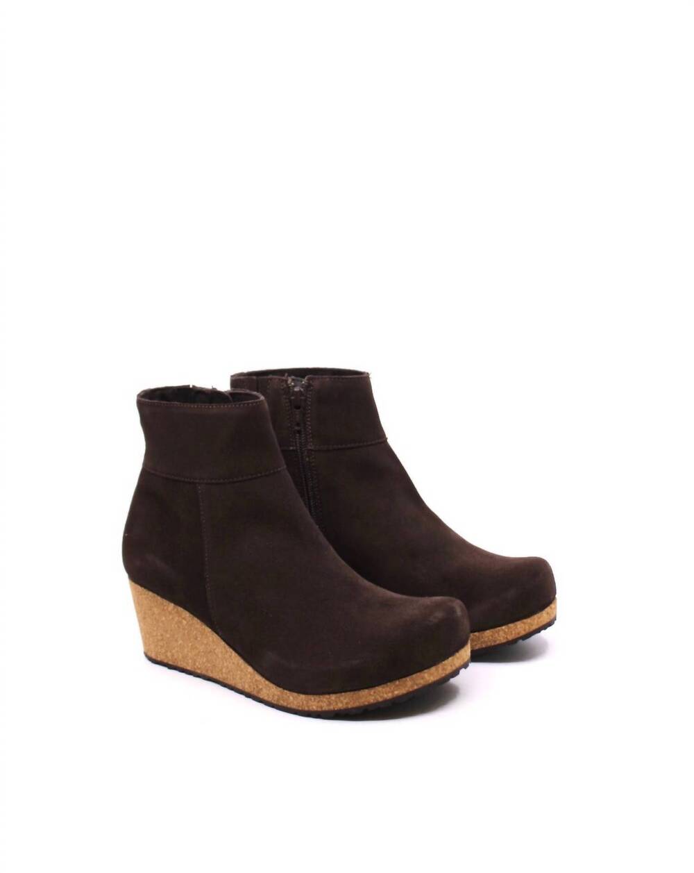NEW BIRKENSTOCK women's papillio ebba booties in roast narrow